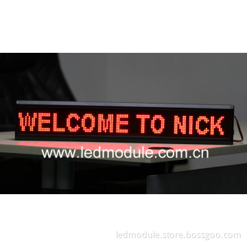 Single / Dual Color Adversiting LED Display LED Moving Message Sign